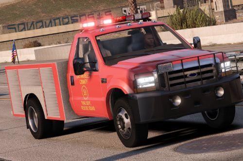 1999 Ford F450 - Squad 51 Inspired