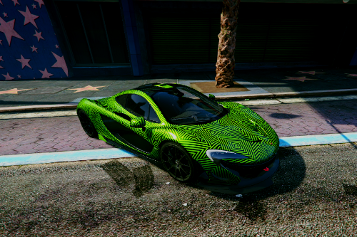 2014 McLaren P1 Geometric Skin 