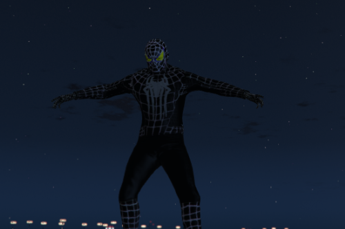 Black Spiderman Suit