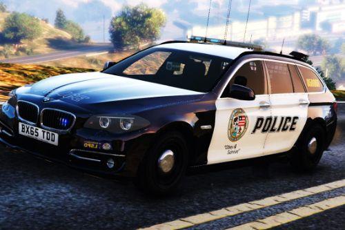 BMW 525D LSPD paintjob