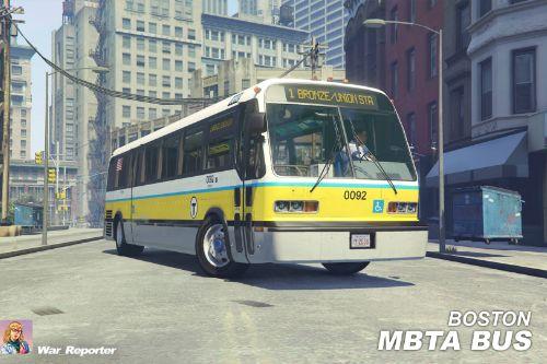 Boston MBTA Bus GMC RTS Paintjob 