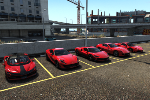 Handling Ferrari Car Pack 2