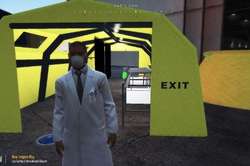 Hazmat tent 