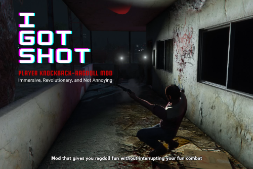 I Got Shot - Player Knockback Mod