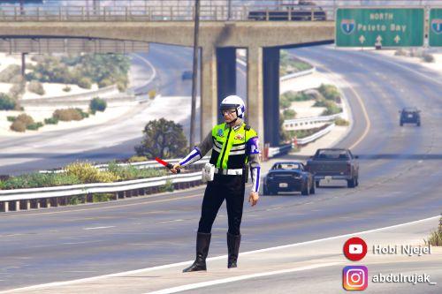 Indonesian Highway Cops