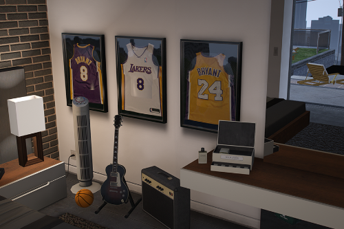 Kobe Bryant Wall Jerseys