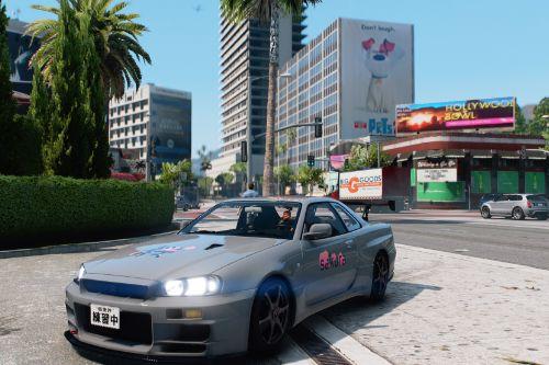 Nissan Skyline R34 | Sakura Livery