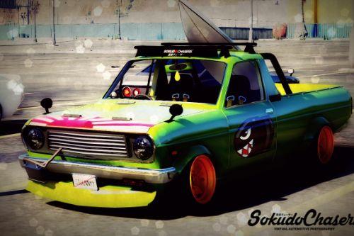 Datsun Sunny K Truck Fish Art [Add-On / Replace]