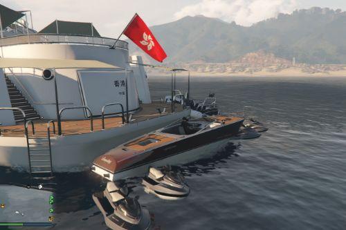 Hong Kong, Macao, Japan, North Korea, Pirate Flag Pack