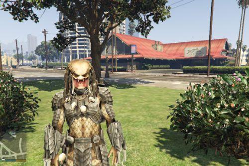 Predator (No Mask) [Add-On Ped]