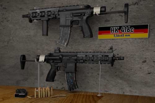 [R6] HK 416c (2 Versions)