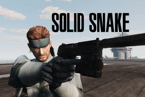 Solid Snake [Add-On Ped]