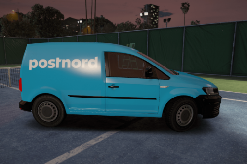 Swedish Postnord Car