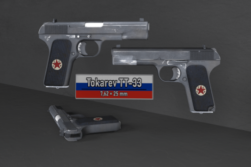 Tokarev TT-33 [Animated]