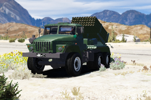 Ural 375 MLRS Grad [Add-on]