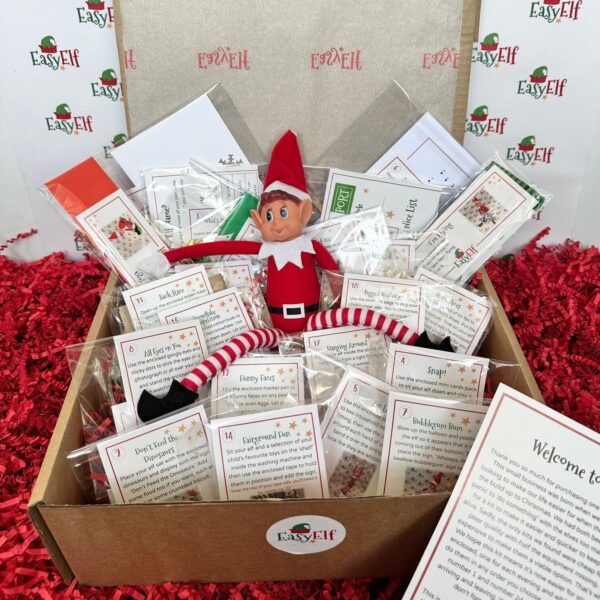 2024 Elf Props Kit 24 Days of Christmas Elf Activities Elf Countdown - single