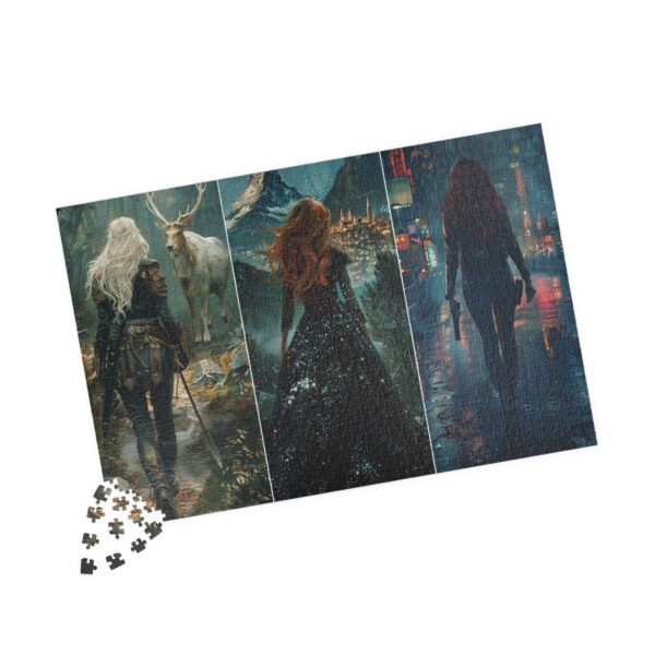 Maasiverse FMC's Puzzle of Aelin, Feyre, Bryce, ACOTAR Puzzle, Crescent City Puzzle, Throne of Glass Gift, Crescent City, SJM Jigsaw Puzzle