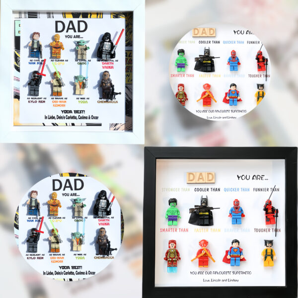 Personalized Star War Gift, Superhero Gift, Custom Gift for Best Friend, Birthday Gift for him,Anniversary gift,Gift for him,Gift for Dad