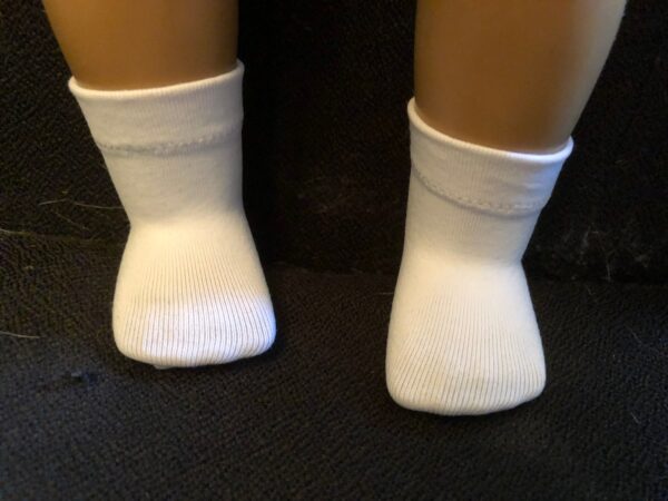 Choice of socks for 18" dolls: 31 colors available