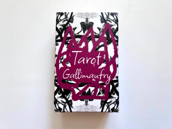 The New Tarot Gallimaufry deck in a hard box with a guidebook - from Lisa McLoughlin Art, the maker of The Textured Tarot