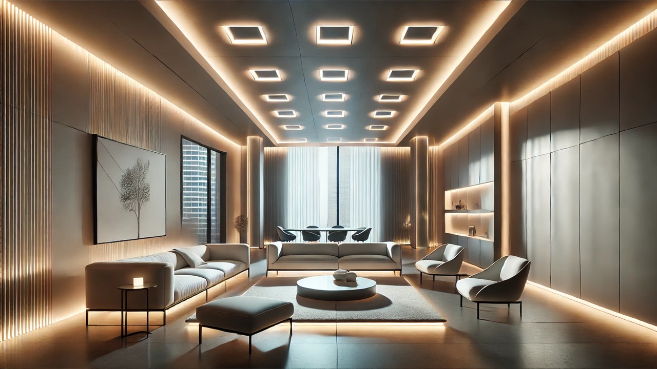 Efficient and Modern LED Lighting for Interiors