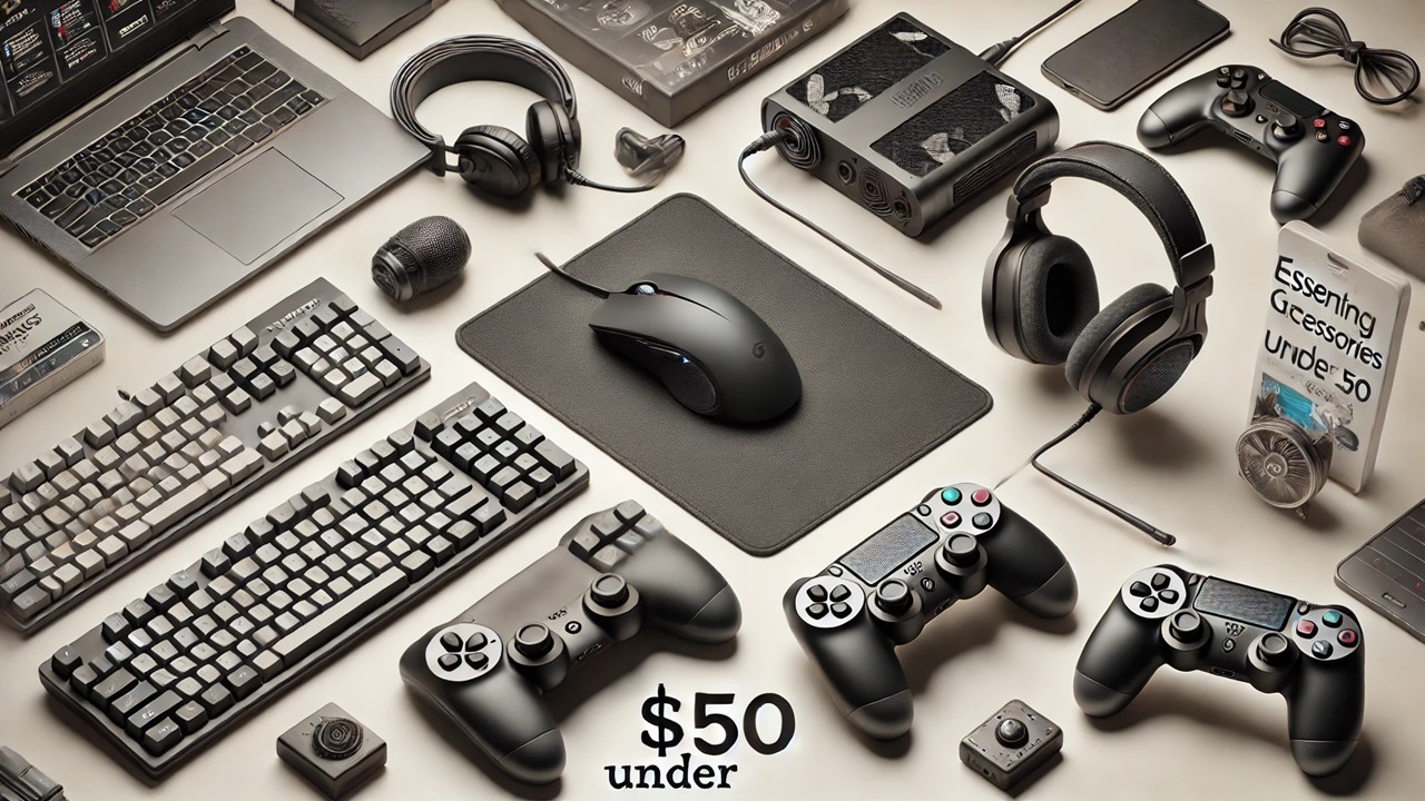 Must-Have Gaming Accessories Under $50 (Perfect for Beginners on a Budget)